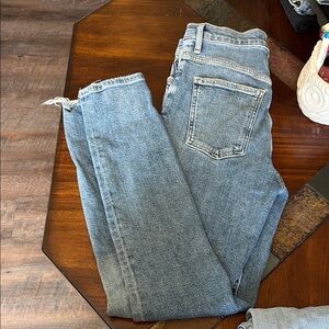 AGOLDE Classic Blue Denim Jeans
